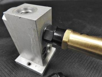 ENG-512-  Barrel Valve Secondary  (Metering) Adapter   fits Hilborn Kinsler , Engler